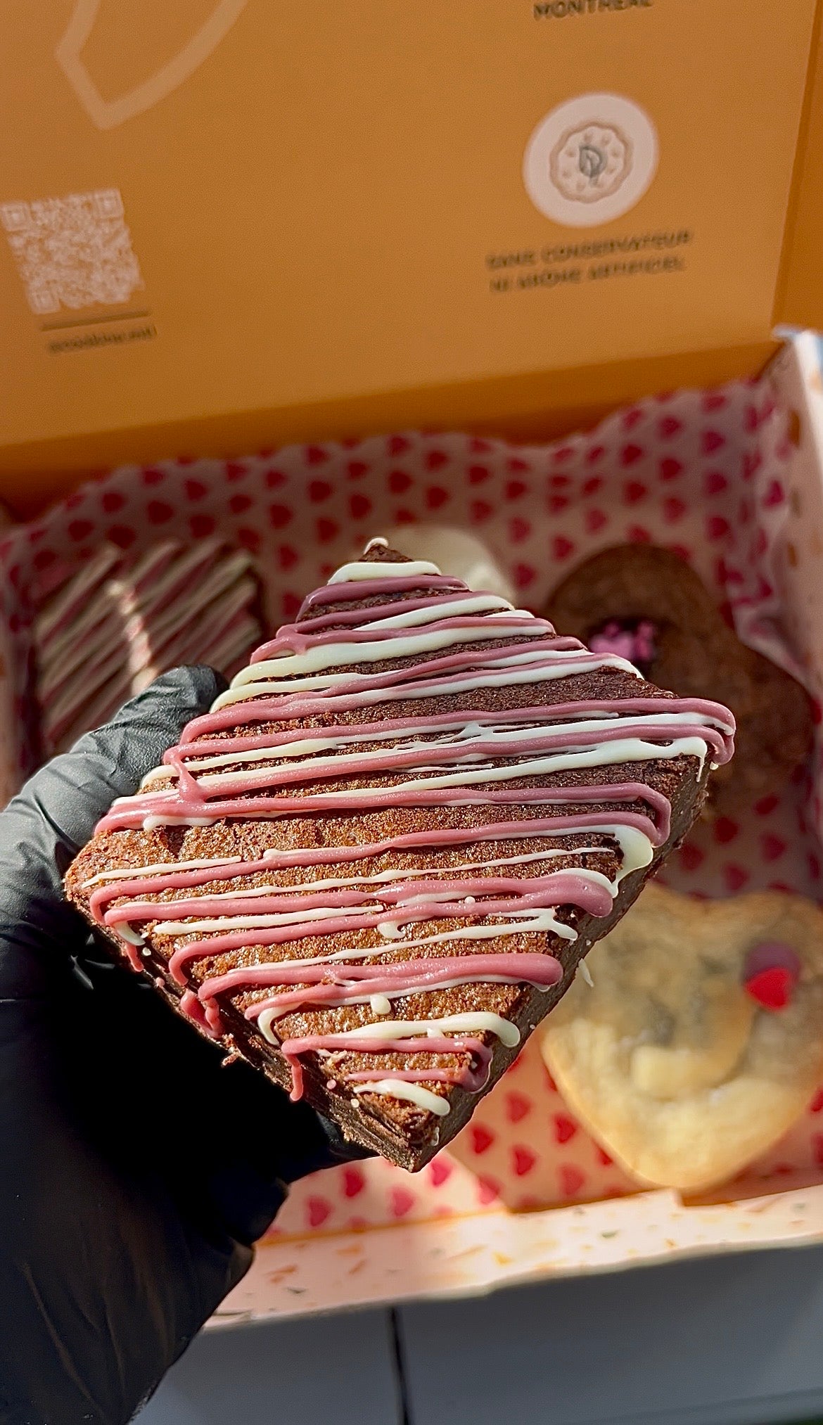 BOX gourmande - Brownies, Financiers & Cookies