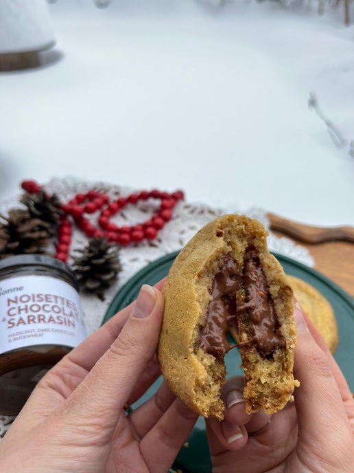 LE VEGAN FERRERO - Tartinade chocolat, noisette & éclats de sarrasin grillés
